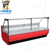 E7 Pittsburg corner cabinet glass doors freezing refrigerator showcase