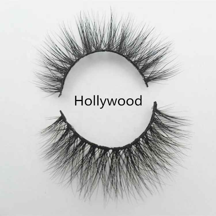 

Baiside Wholesale High Quality 100% Pure Siberian Mink Fur 3D Mink Eyelashes false lashes, Matte black