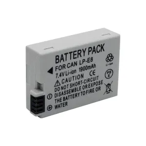 Li ion Digital Camera Battery Canon EOS 550D 600D 650D