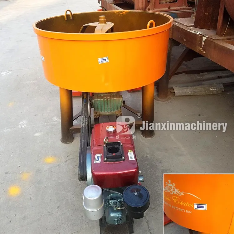 Jq350 Best Small Cheap Stationary Commercial Industrial Electric Concrete Cement Pan Mixer Buy