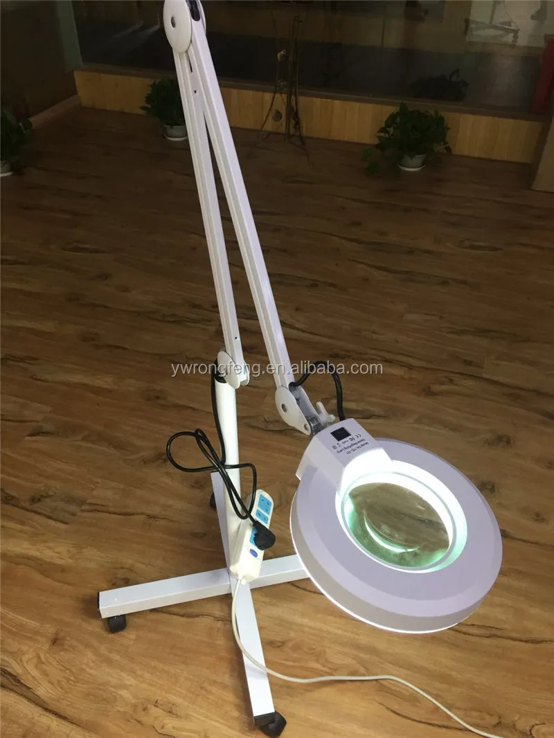 Beauty Salon Cold Light Magnifier Cosmetic Magnifying Led Lamp 5x