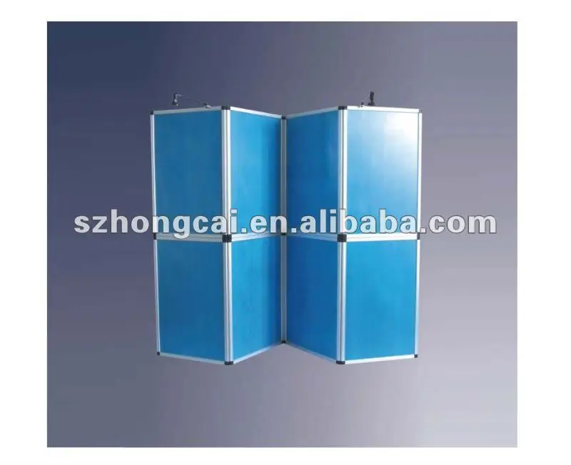 
aluminum folding panel backdrop display 