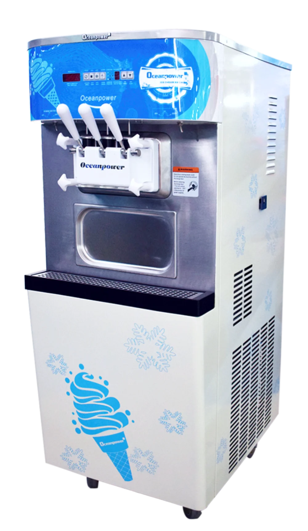 commercial self serve frozen yogurt machine