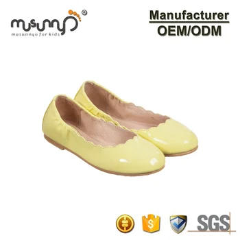 yellow ballerina shoes