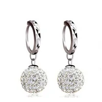 

Fashion jewelry 925 sterling silver jewelry crystal rhinestone stud earrings