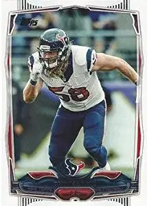 Brooks Reed 2014 Topps NFL Football Card #118 Houston Texans