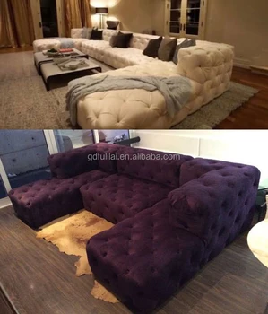 Soho Sectional Tufted Fabric Sofa On Italian Soho Sectional Tufted Fabric Sofa