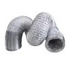 Air conditioner aluminium foil pipe rectangular flexible canvas duct connector, insulated flexible duct