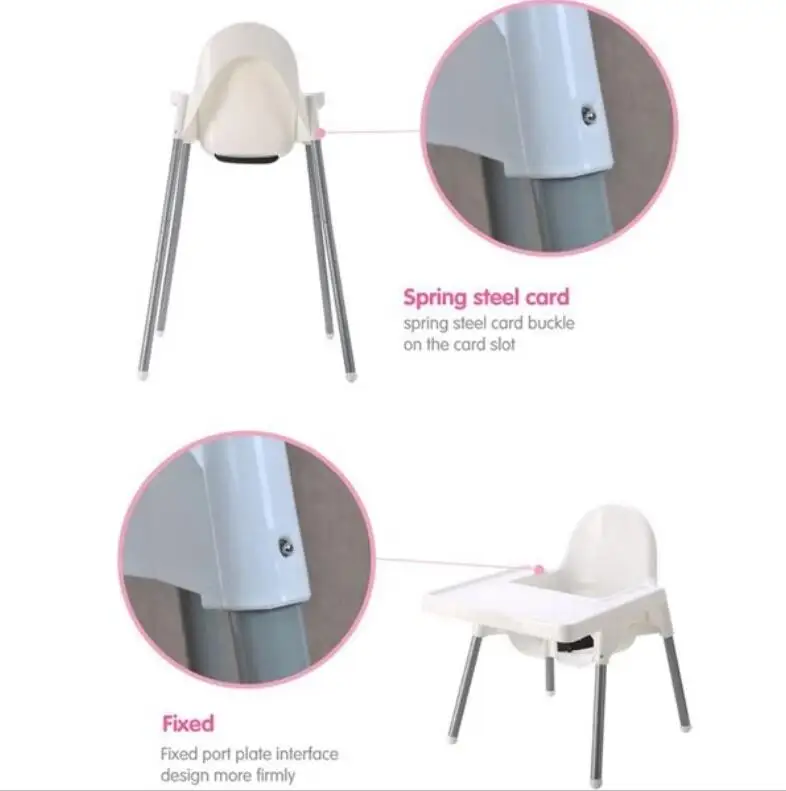European Standard Baby Connection High Chair Baby Chair For Restaurant