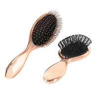 

Hot selling professional detangling hair brush magic electroplating wet hair brush