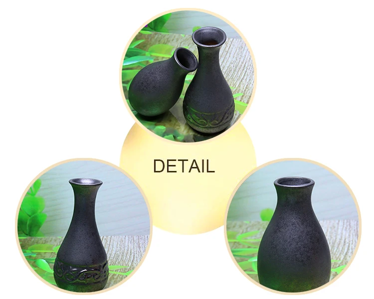 Well Designed Simple Vase Shape 14cm Black Ceramic Vase Buy Black Ceramic Vase,14cm Ceramic