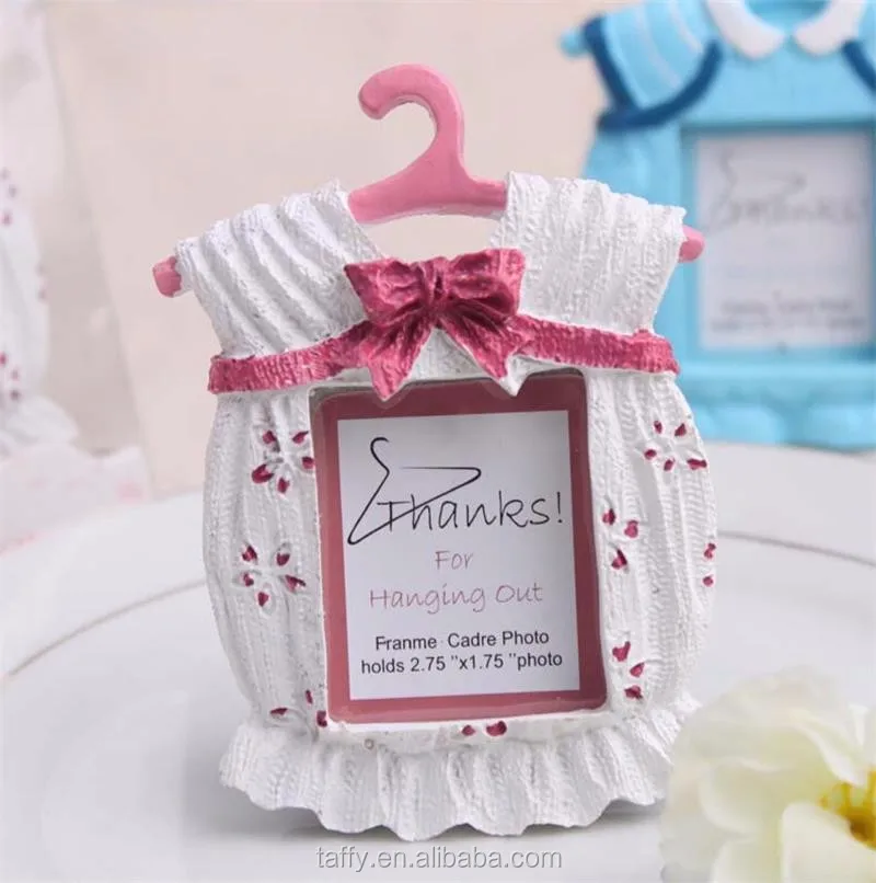 Boy Girl Clothes Photo Frame Baby Shower Birthday Christening Party Favors