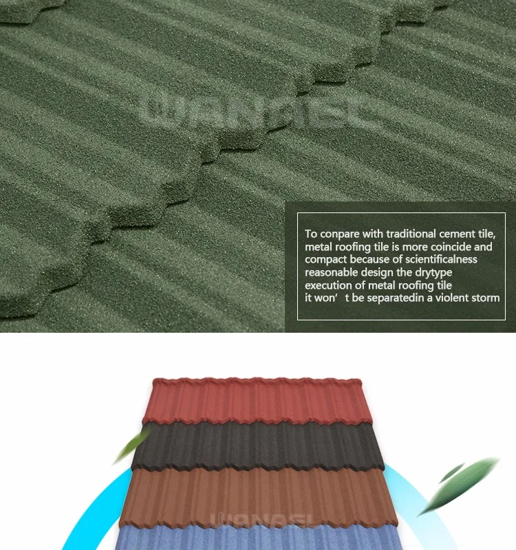 Lightweight Roofing Materials Blue Red Asphalt Wholesale Roof Shingle