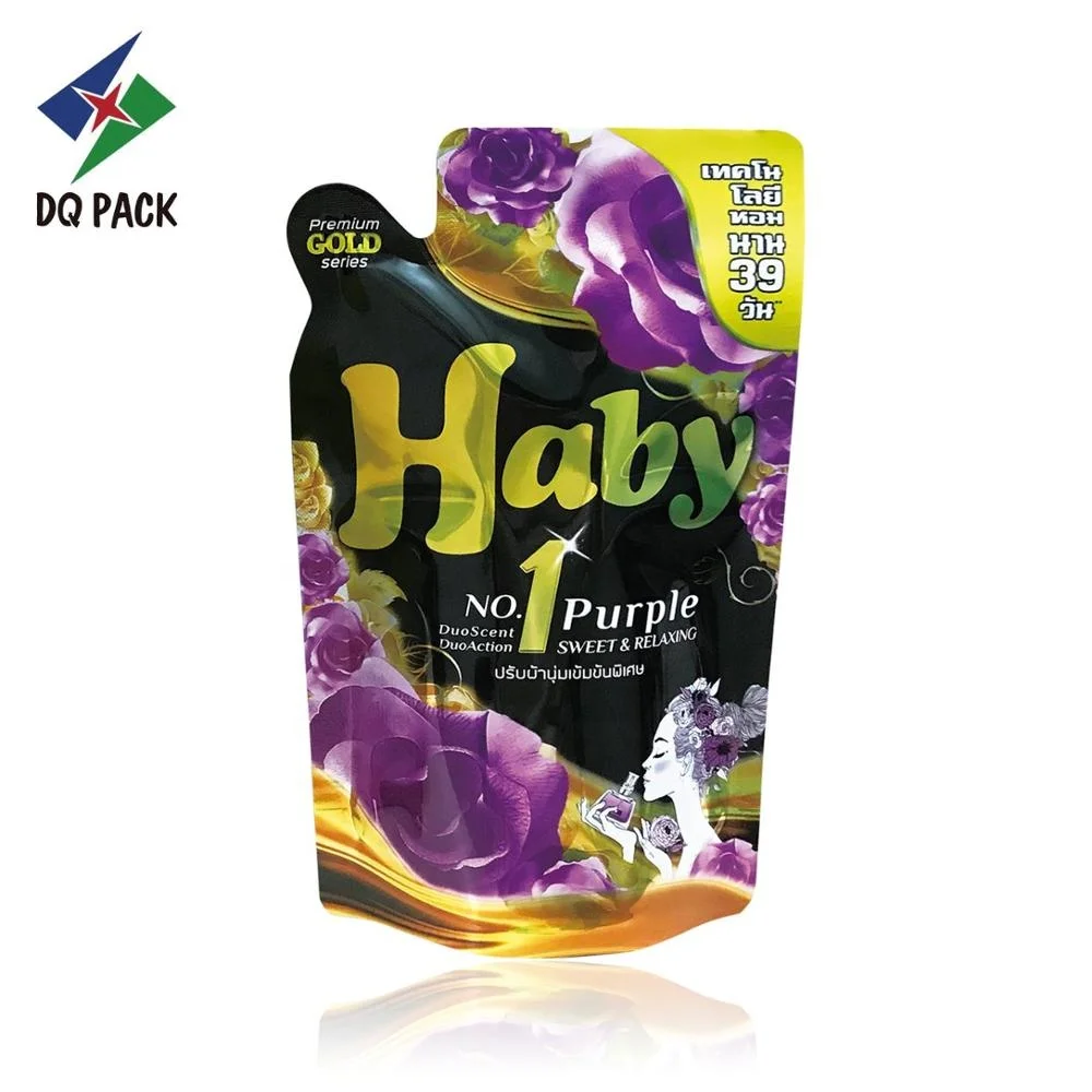Metallized packaging bag packing softener printing plastic Detergent Pouch