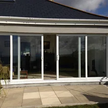 Thương mại Đ&ocirc;i Nh&ocirc;m K&iacute;nh Khung Trượt Cửa Ra V&agrave;o/Cửa cao cấp An Ninh Cửa