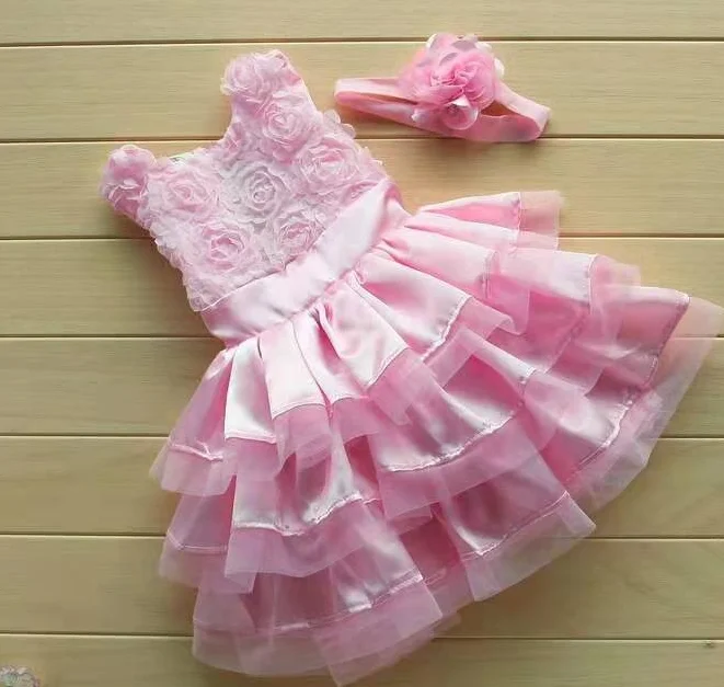 Hot Children Dress For 2-7 Year Old Little Girl Dress Baby Child Dress ...