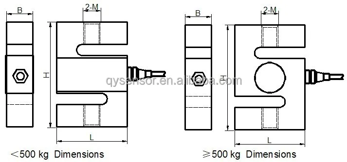 S Shape Load Cell/s Type Load Cell 20kg To 5000kg/tension And ...