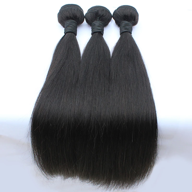 

Machine Weft Brazilian 10A Straight Remy Human Hair Unprocessed Virgin Human Hair straight