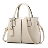 Online Wholesale shop factory price Simple style women pu leather handbags