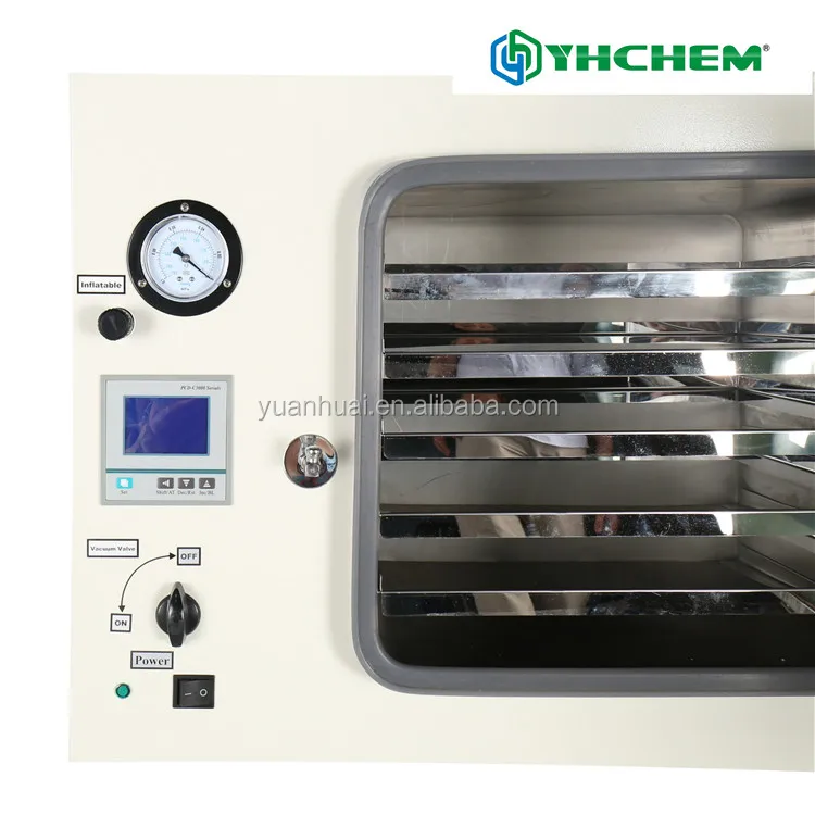 
Hot Sale: 53L vacuum drying oven with time-control and stainless frame 