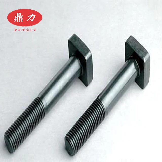 
China factory Manufacturer Inch Garde 4.8/8.8 carbon steel Plain/ZP Square head bolts 