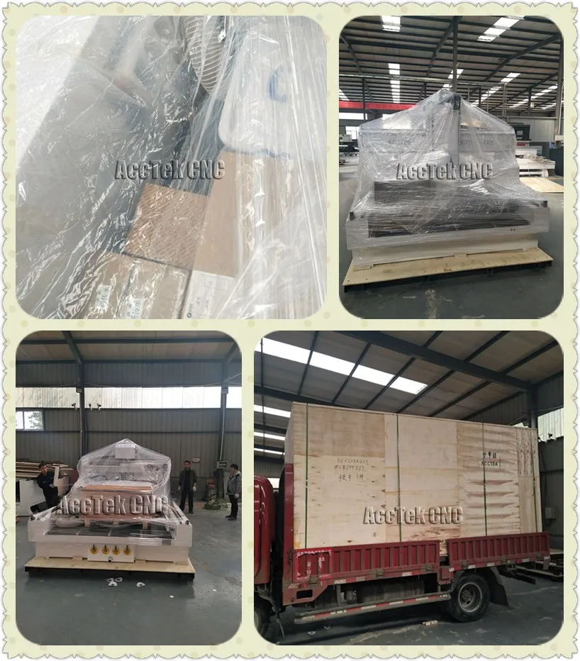 Hot sale 4 axis machine AKM1325-4AXIS  3d wood carving cnc router