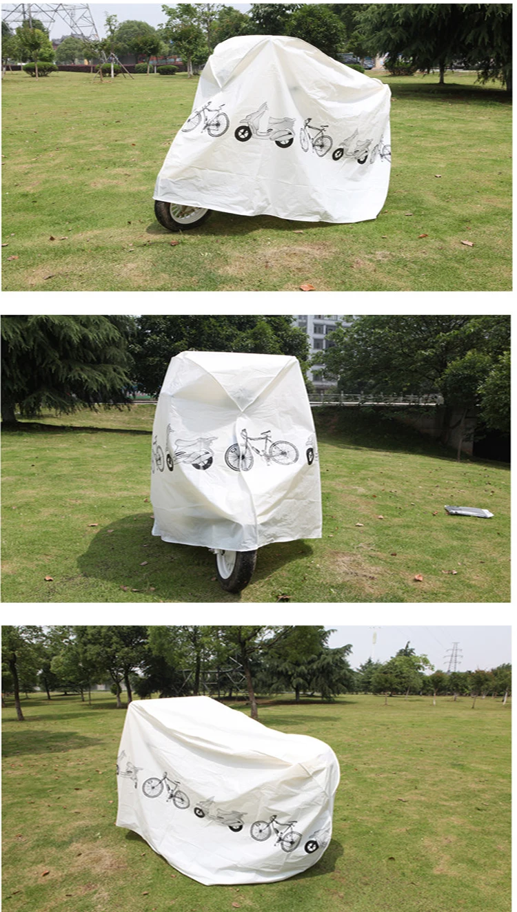 Promotional Waterproof Bicycle Cover Rain Cover Printed Motorcycle Cover