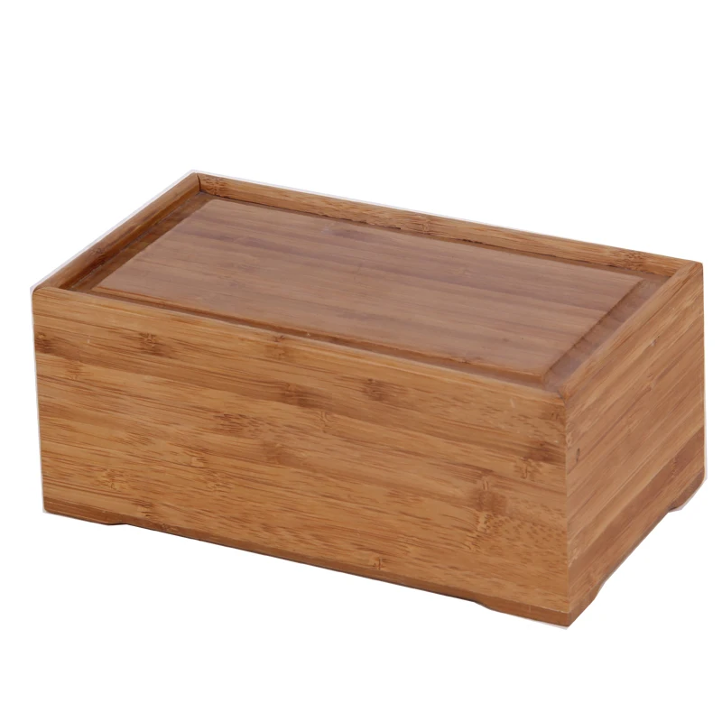 
Harwoo custom solid wood bamboo gift box display packing case with slid lid 