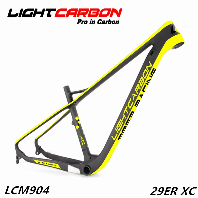 carbon fiber hardtail mountain bike frame
