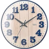 Automatic personalized diy wall clock 3d with plastic material