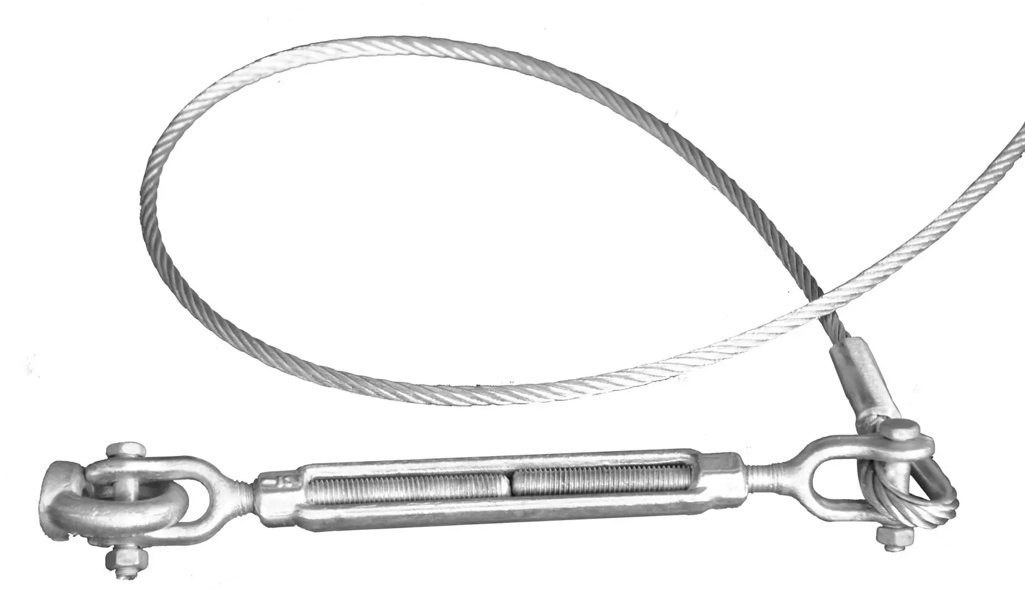 High Quality 6x19+fc Electro Galvanized Steel Wire Rope Sling With