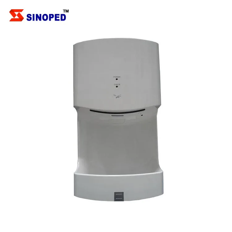 
ABS high speed automatic electric dual JET air uv light hand dryer 