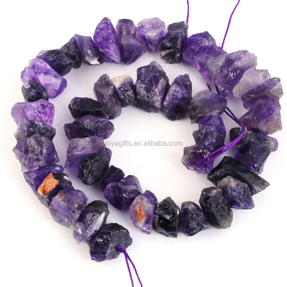 

Natural Real  Amethyst Raw Untreated Rough Stone Purple Crystal Gem Stone Nugget Diy Jewelry Beads Wholesale