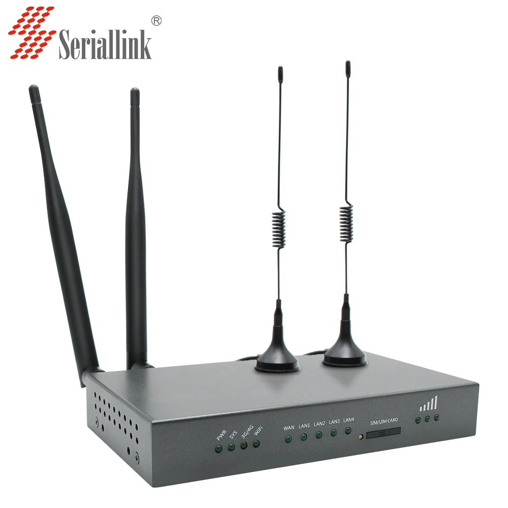 

SLK-R4008 Series 2.4G LTE Industrial Wireless WiFi 4G/3G Router for M2M Industry