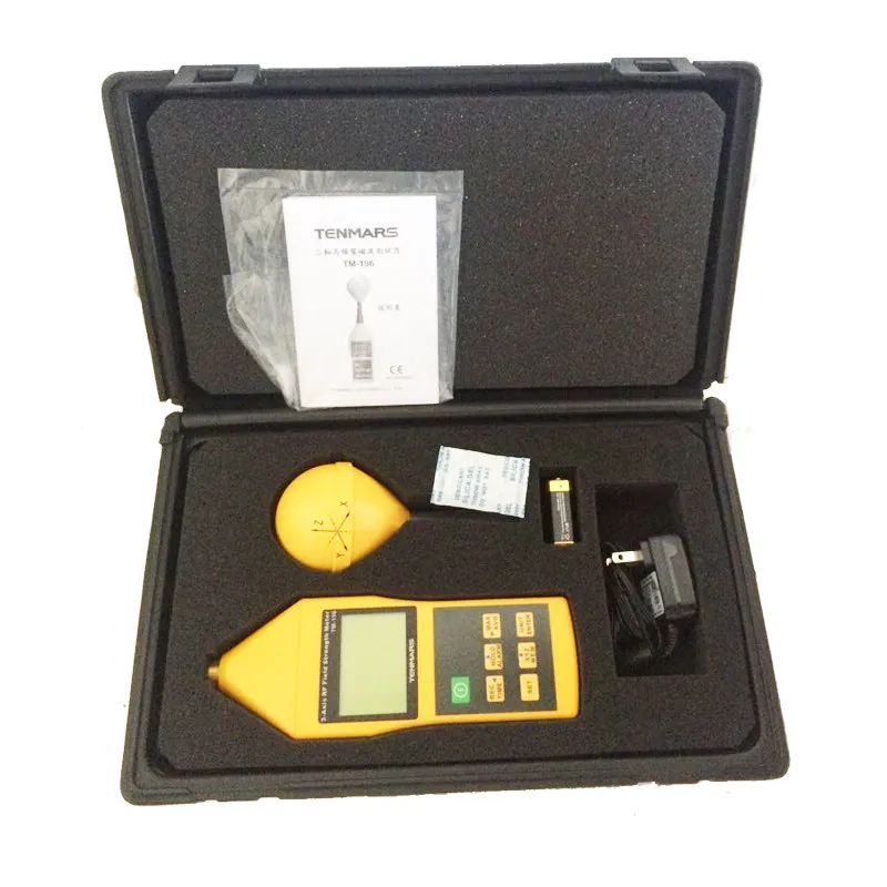 Tenmars 3axis Emf Rf Field Strength Meter 10mhz8ghz
