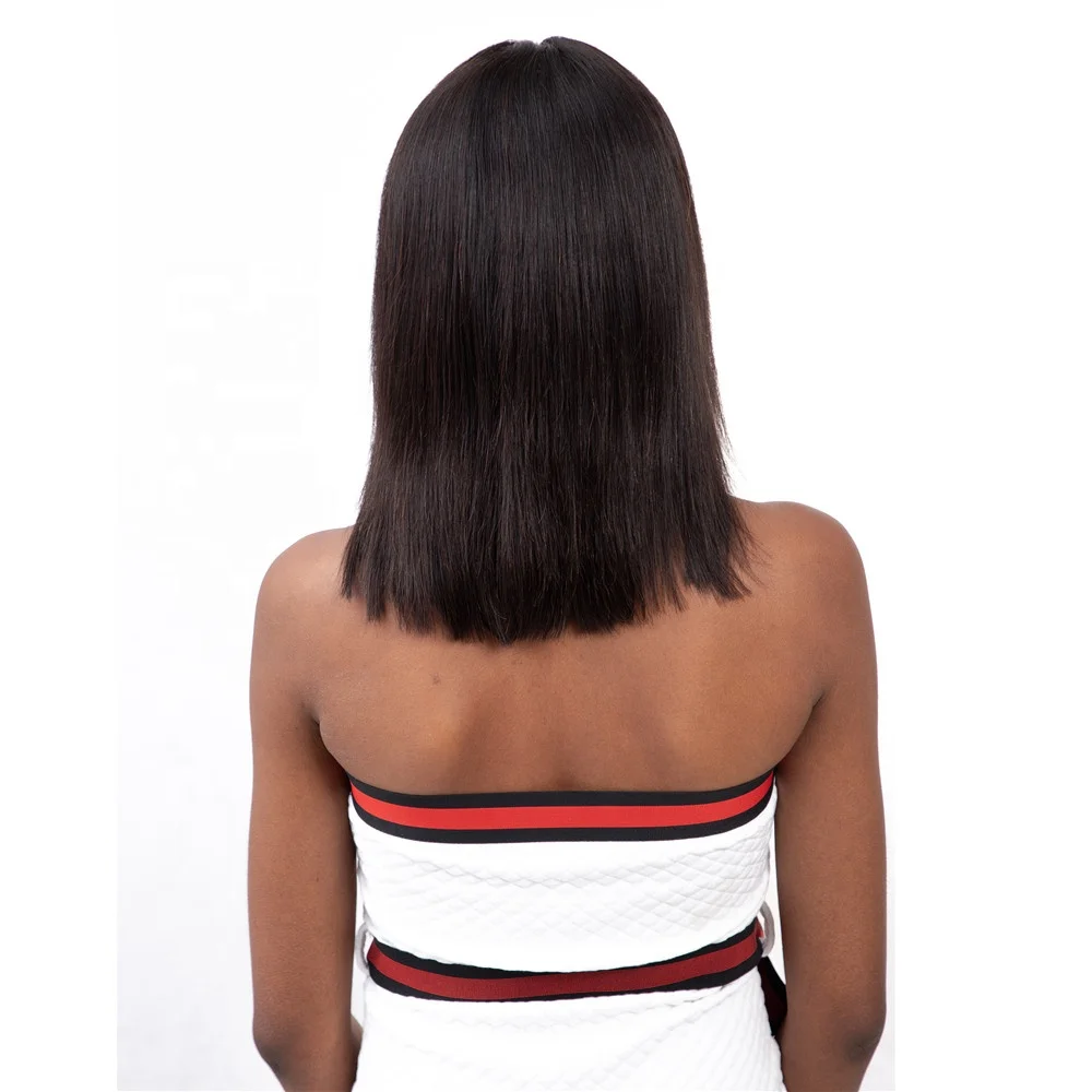 

Straight Hair Short Bob Human Hair Wig, Bob Lace Wig,8 Inch Bob Wig