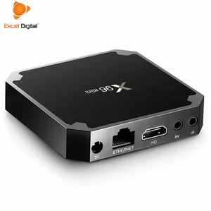 X96 MINI S905W Quad Core 4K IP TV Box