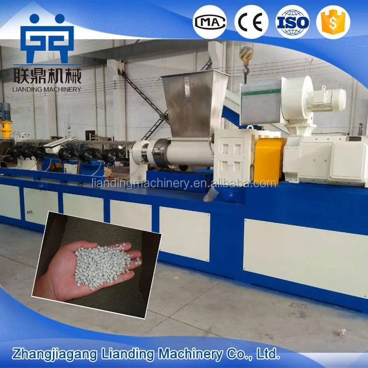 Pp Pe Plastic Film Compounding Pelletizing Machine/machinery/line Buy Pelletizing Machine