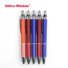 High quality School and office supply ball pens Non-slip design plastic ballpoint pen advertising gift pen