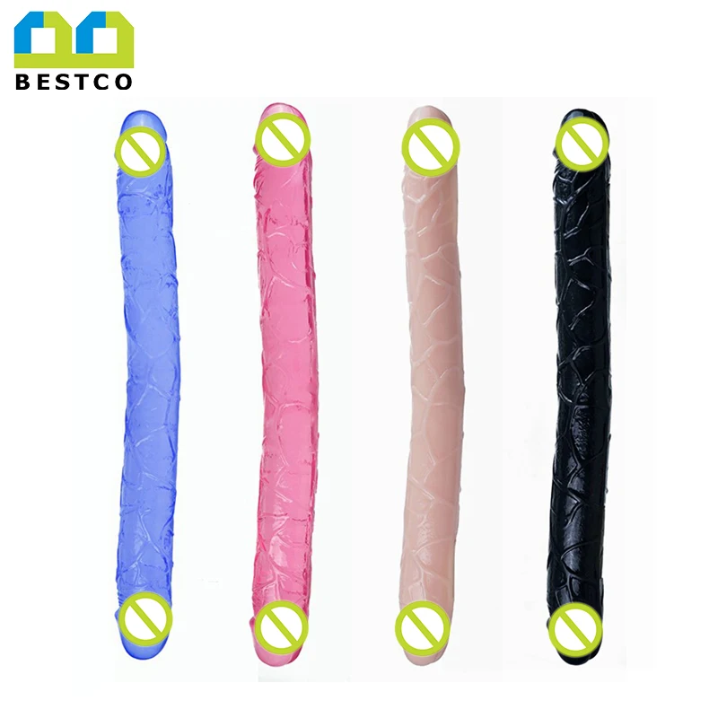 Factory Price Long Thin Double Headed Dildo Buy Long Dildo Double