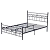 Classical bed room furniture metal double bed frames