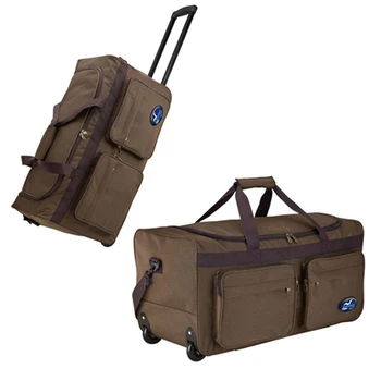 canvas trolley bag