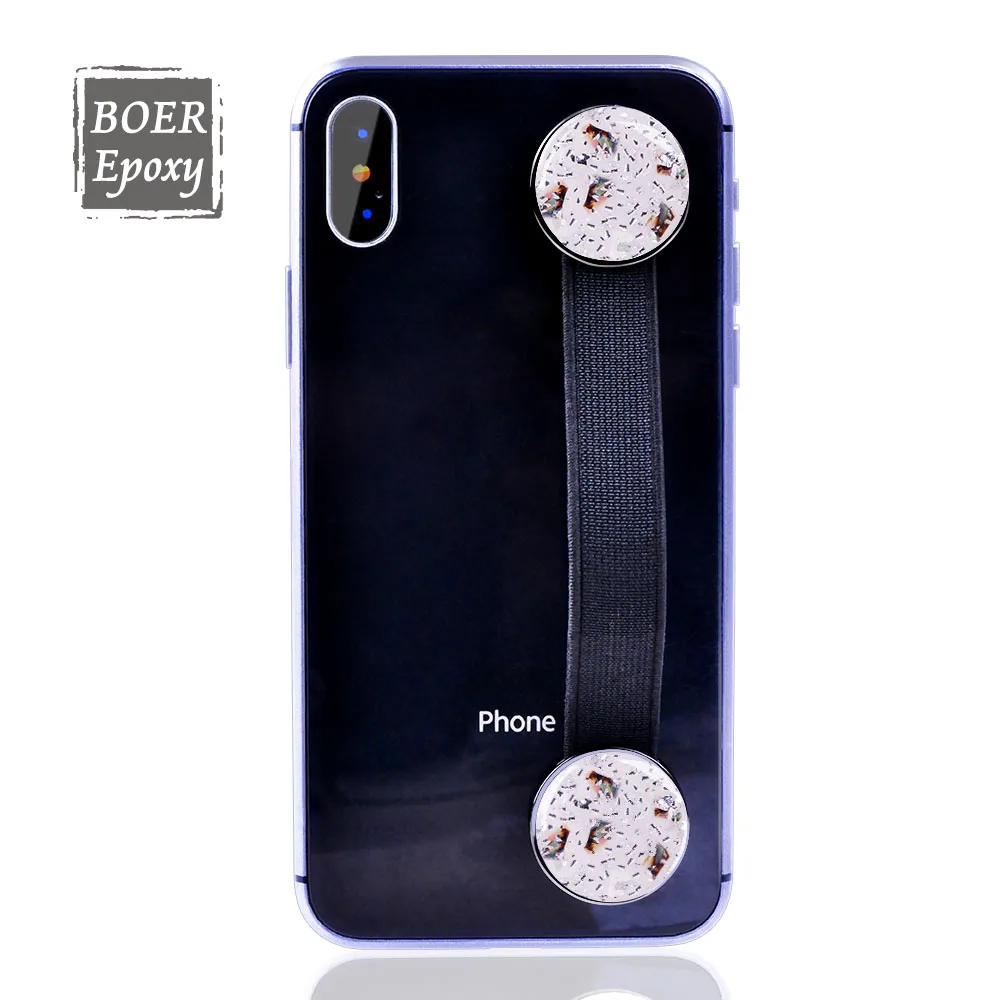 
2019 hot selling universal fashion custom phone finger strap 