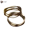 Design of Flat wire compression valve multiwave spring Carbon / Stainless Steel Material