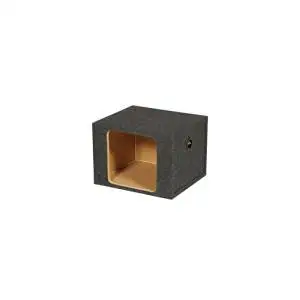Q Power HD112 VENT SQ Single 12-Inch Vented Custom Speaker Box for Kicker L7 Subwoofer
