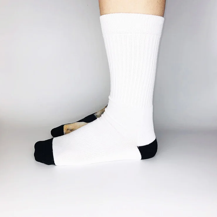 Download Sublimation Blank White Polyester Socks For Sublimation ...