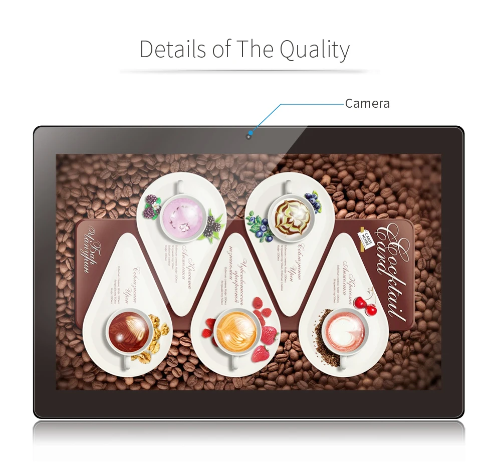 

Stock status and android 6.0 RK3368 Quad Core POE tablet PC 10.1 inch