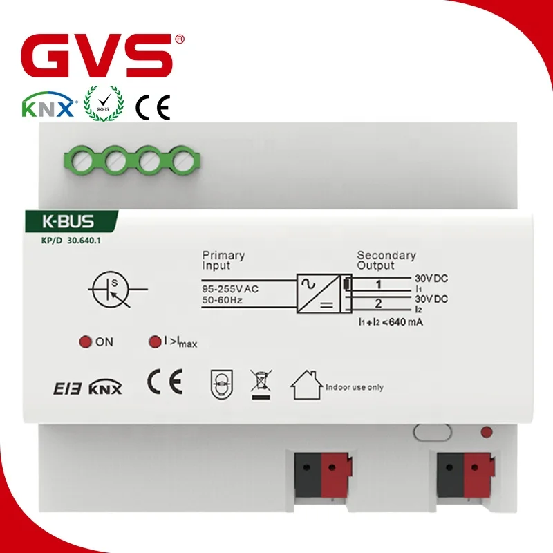 
Latest KNX/EIB GVS K bus Smart Home Automation shutter Actuator 12 folds KNX Switch Actuator 24 folds 10A in KNX smart Home 