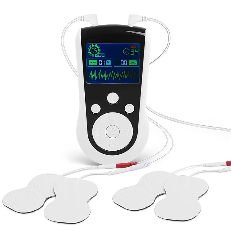 

Dual Channel Electro therapy pain relief device TENS Unit EMS Unit