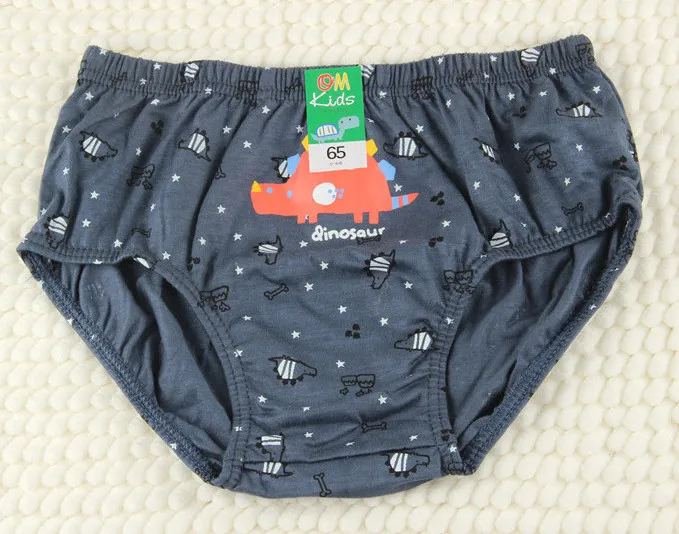 
5 Design Modal Boxers Briefs Underwear Underpants for Boys Kid Age: 3~8 